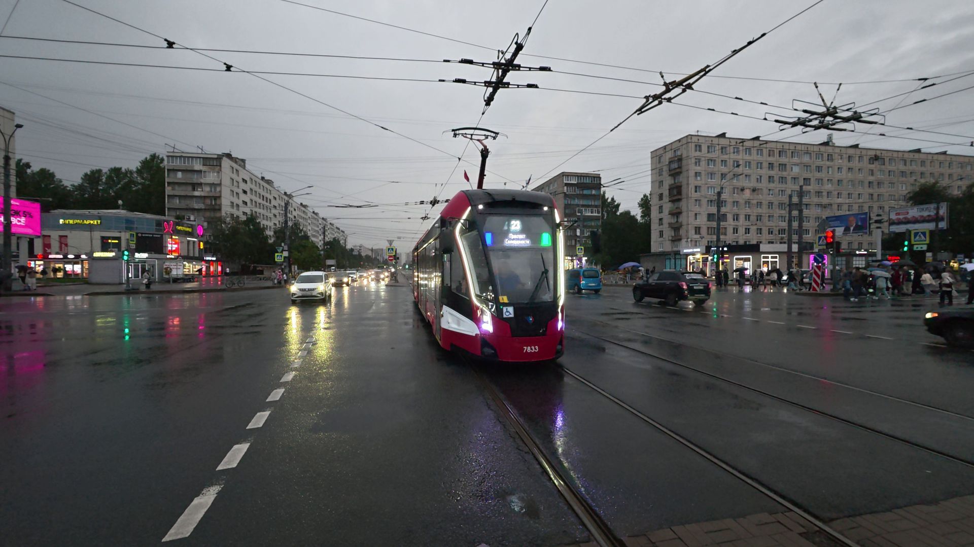 Зона вокруг метро Улица Дыбенко. Август 2026.