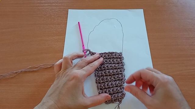 Подошва для тапочек не по кругу
