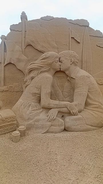 Фестиваль песчаных скульптур Санкт-Петербург пляж 300-летия