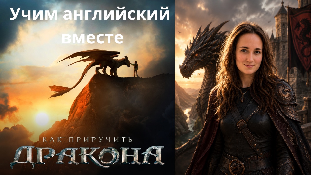 Как приручить дракона - смотрим отрывки на английском и разбираем вместе