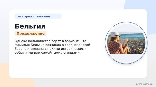 История и происхождение фамилии Бельгия: узнайте все о значении и склонении