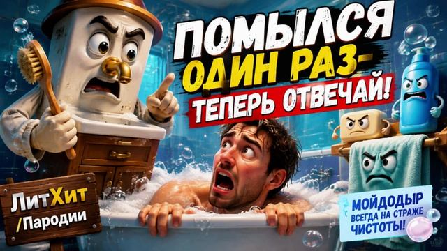 Мойдодыр  Помылся один раз  теперь отвечай!