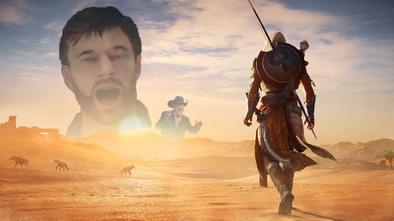 Cамый лучший обзор Assassins Creed  Origins. Не ввысь но вширь. БУЛДЖАТь