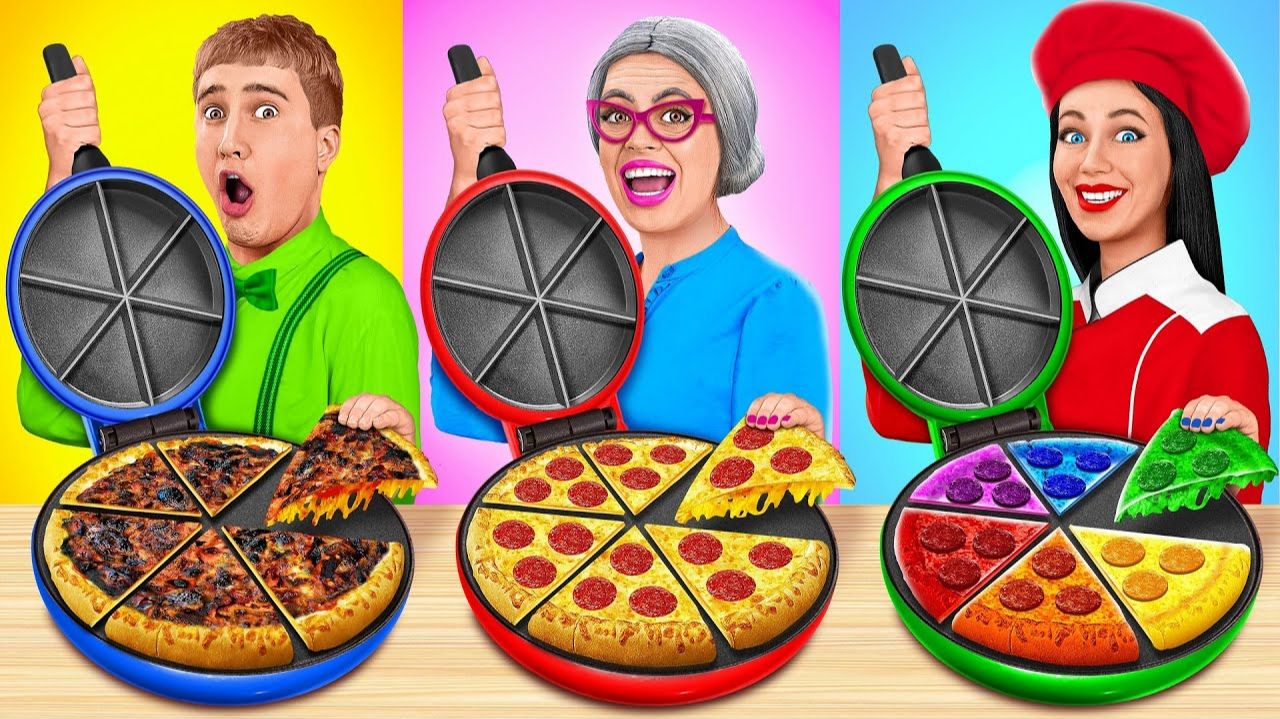 Кулинарныи Челлендж_ Я против Бабушки _ Лаифхаки для родителеи