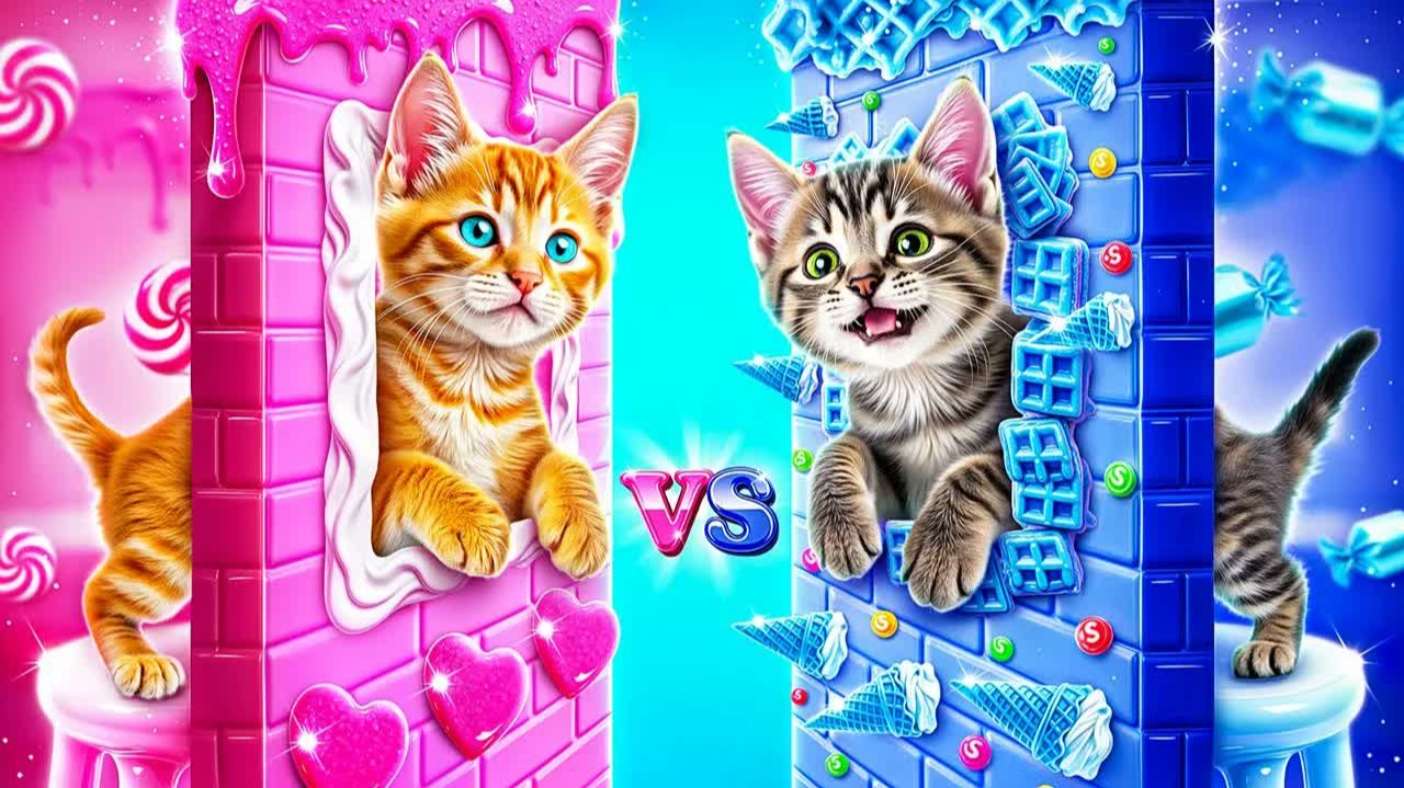 Мы построили секретную комнату для животных! Хорошая мама vs плохая мама