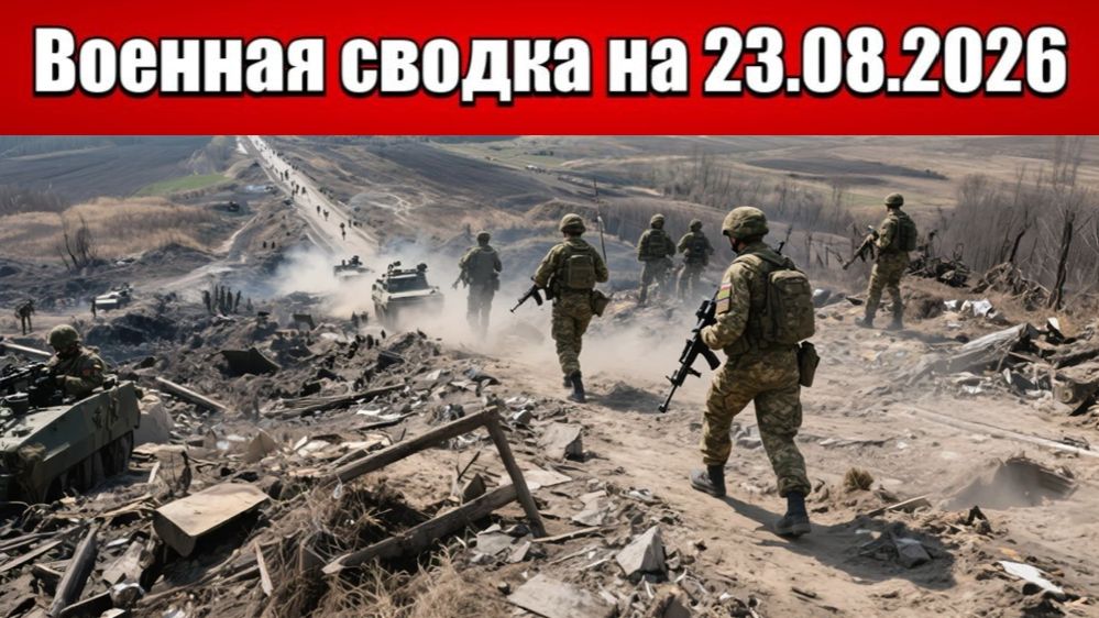 Капкан захлопывается: ВСУ оказались в изоляции в Доброполье!: Военная сводка на 23.08.2026
