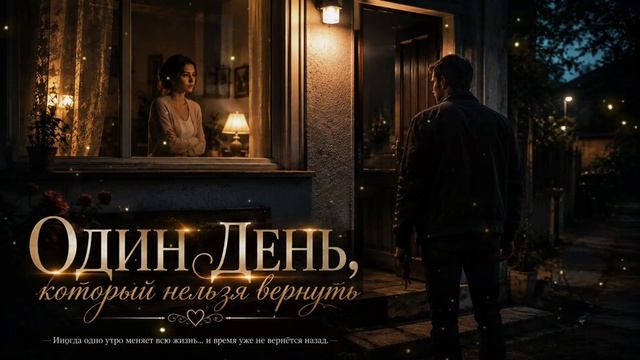 Один день который нельзя вернуть...
