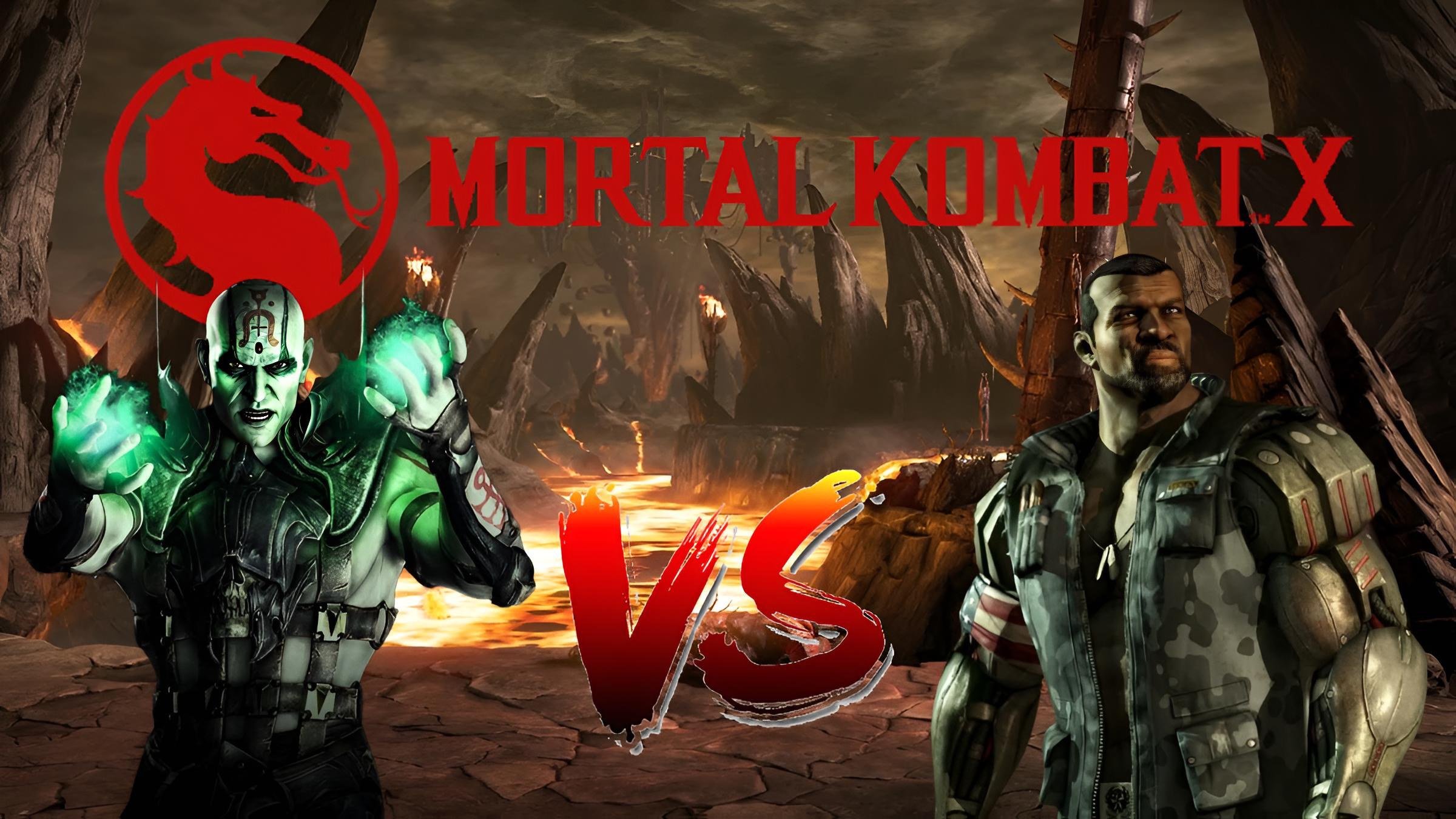 Когда магия встречает сталь: Куан Чи  Джакс бой и добивания в Mortal Kombat X.