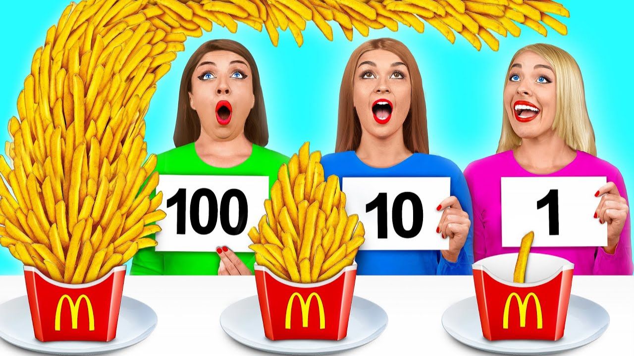 100 Слоев Еды Челлендж _ Смешные Ситуации на Кухне