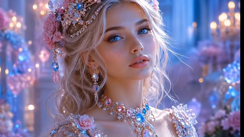 THE LOST PARADISE OF PRINCESSES Crystal Castles Royal Jewels  Magical Animals in