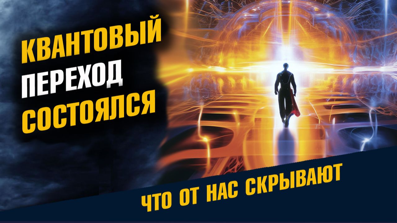 Квантовый Переход Состоялся Что От Нас Скрывают