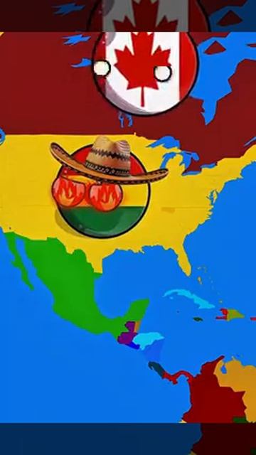 Соединенные Штаты Макси😂 | #countryballs #memes #мемас