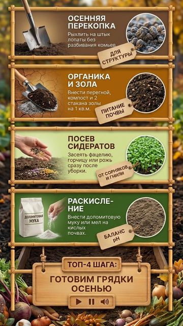 Земля стала как камень а весной ничего не растет Одна ошибка осенью убивает плодородие