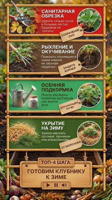 Останетесь без ягод Одна популярная ошибка осеннего ухода губит клубнику