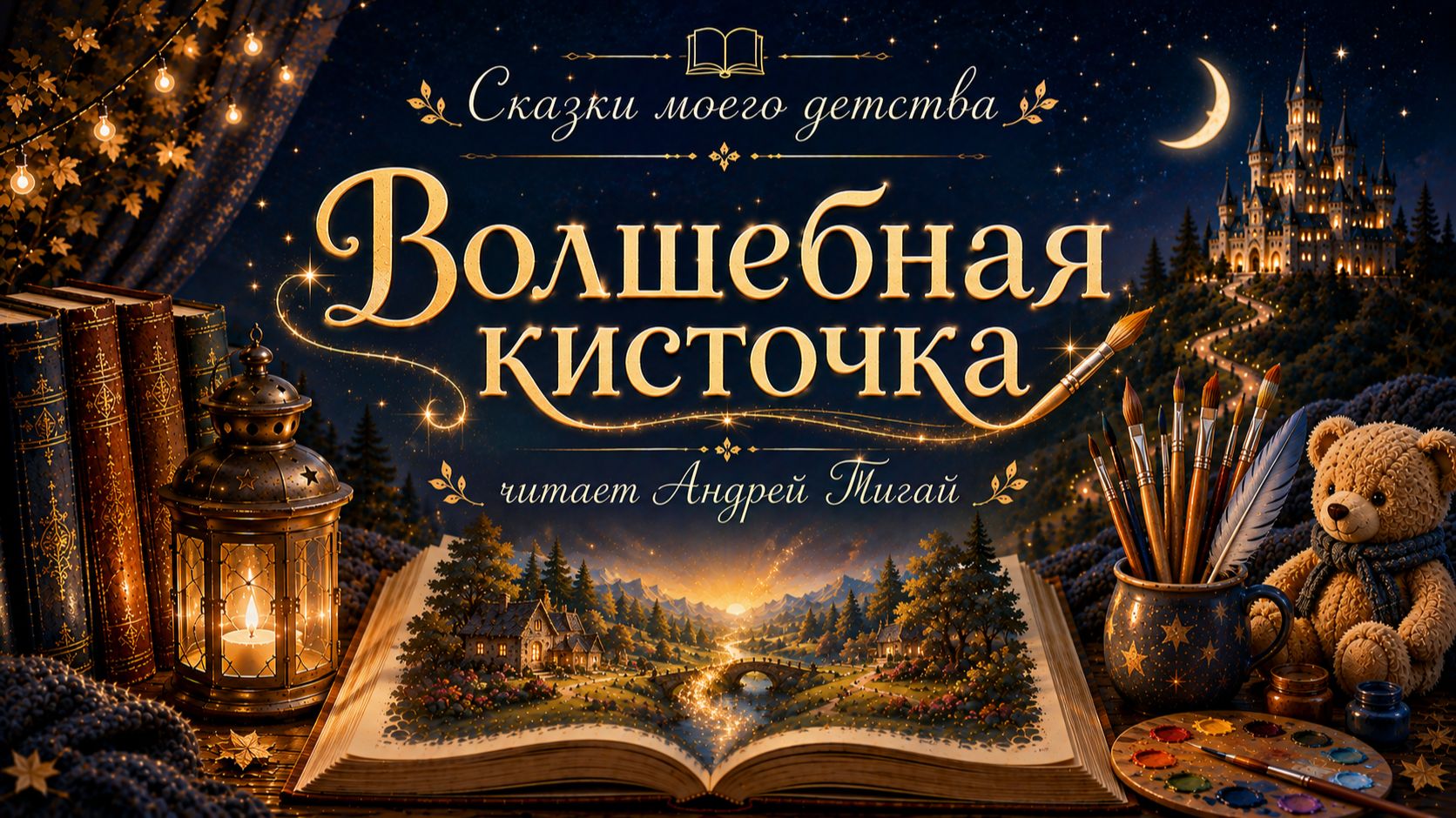 Аудиосказка - Волшебная кисточка
