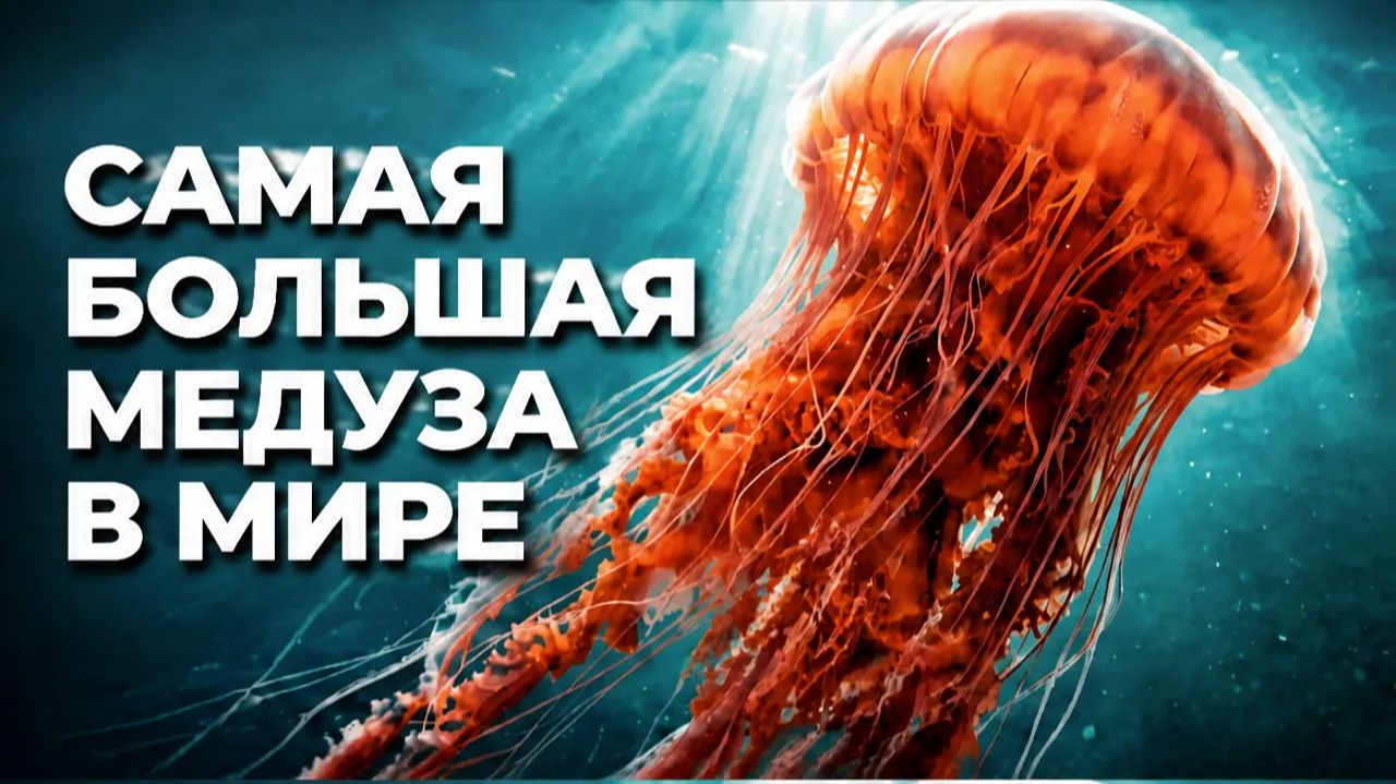Самое Длинное Существо на Земле: Дайвинг с Медузами Цианея в  Северном Ледовитом океане.