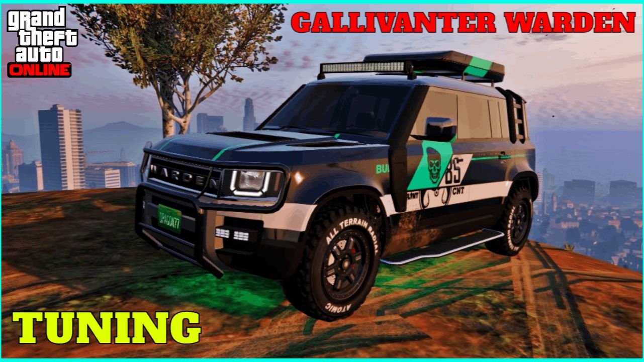 GTA V ONLINE REVIEW AND TUNING OF THE NEW GALLIVANTER WARDEN SUV #478