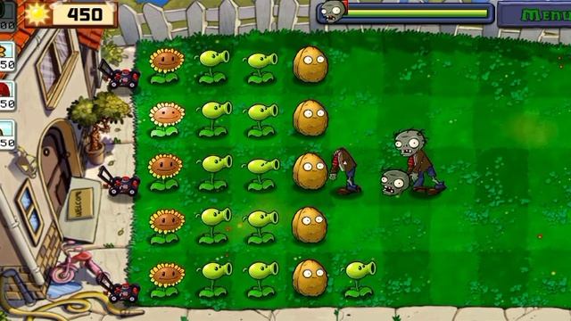 прохожу Plant Vs Zombies