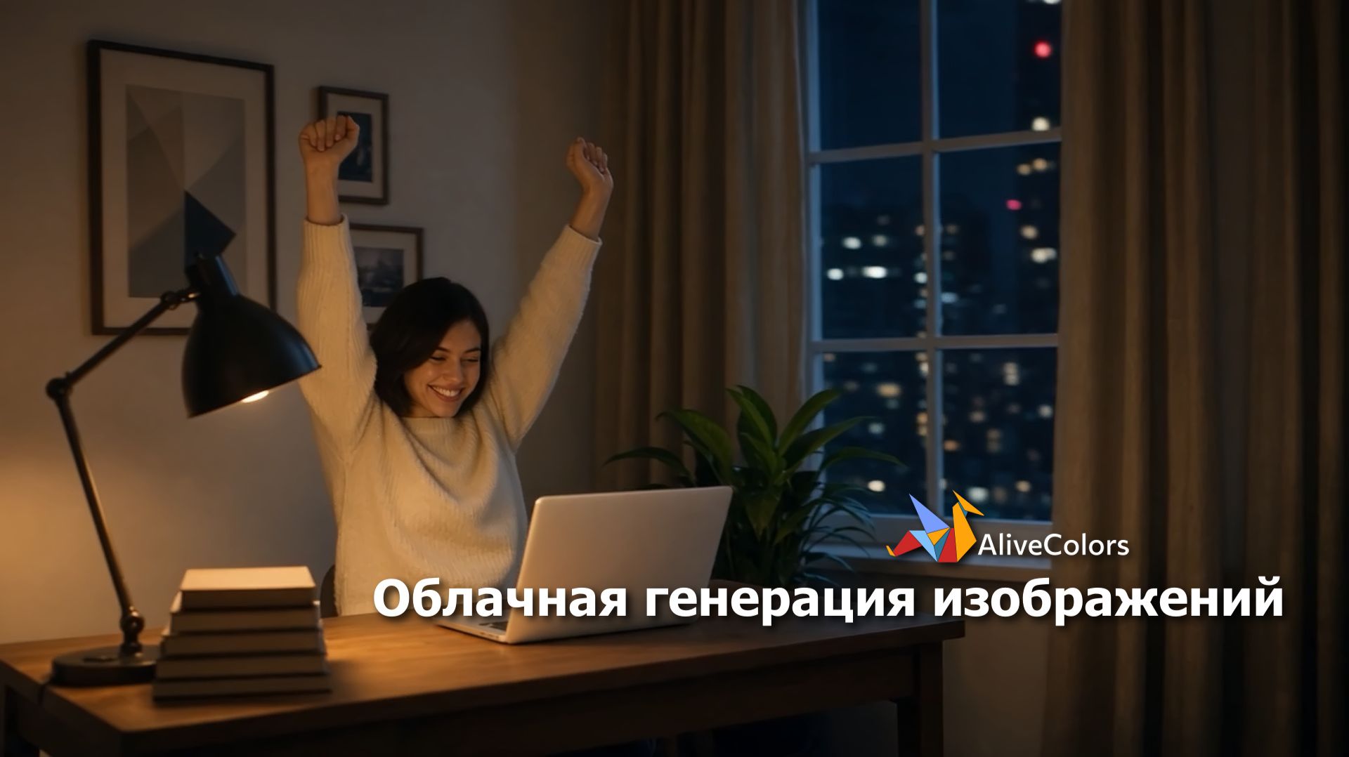 Облачная генерация изображений в AliveColors