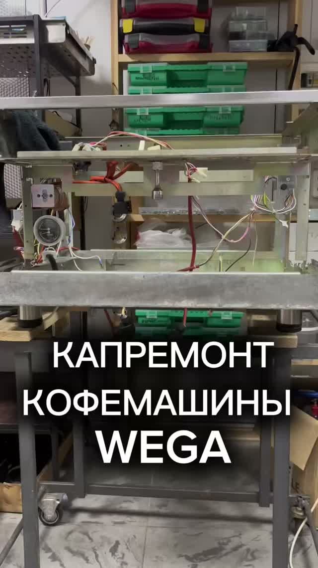 Капремонт кофемашины Wega