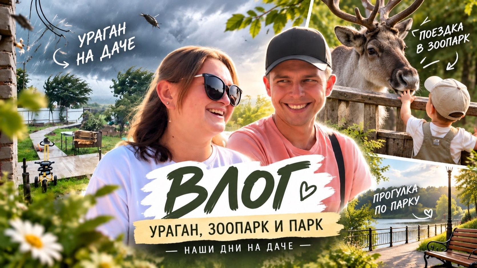Дача ураган и неожиданная поездка в зоопарк 