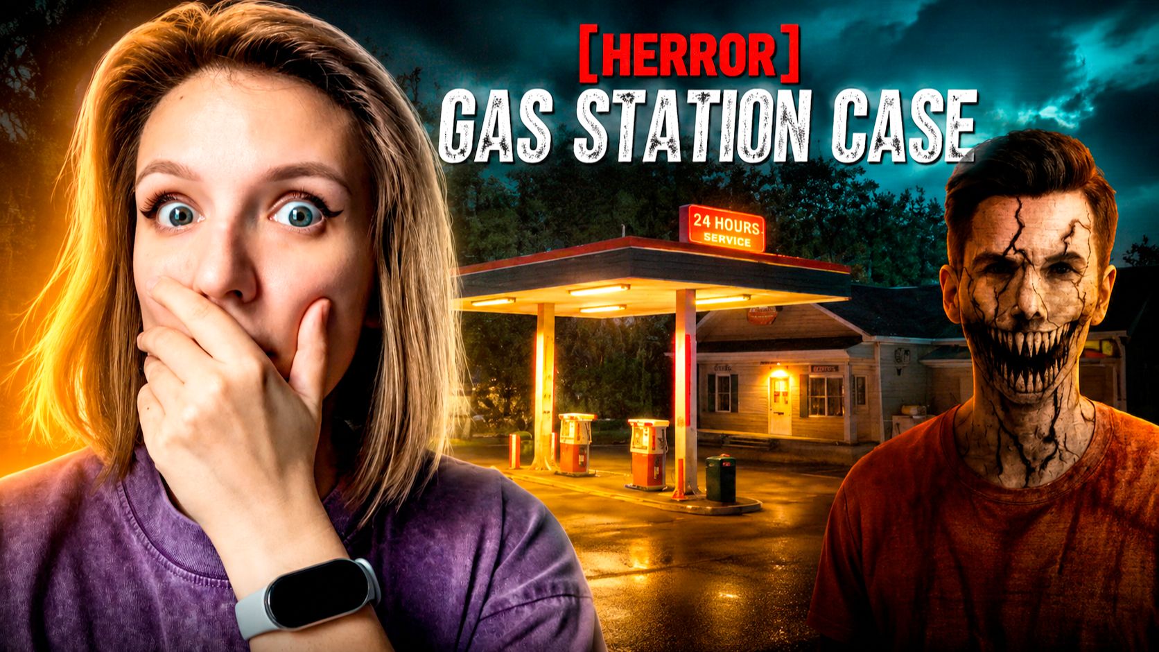Я ДУМАЛА ЧТО ЭТО ОБЫЧНАЯ ЗАПРАВКА  HERROR Gas Station Case СТРИМ СТРИМЧЕСТЕР 680