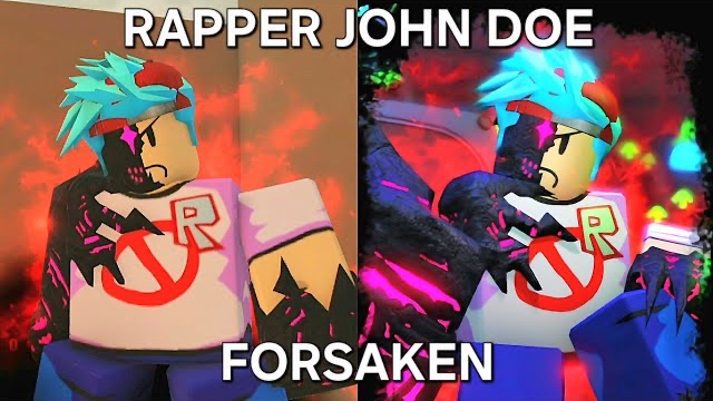 Победа со скином RAPPER JOHN DOE - Forsaken: Ashlands Roblox