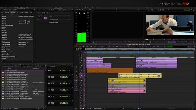 Lesson 67- Scoring James Tense Moment  Part 3  Film Editing Pro