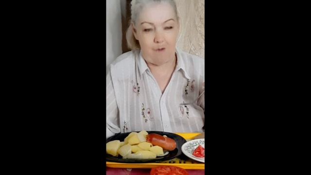 26. 08. 26  Mukbangtatyanaeatsvlog Shorts  еда томат  многоурожайный