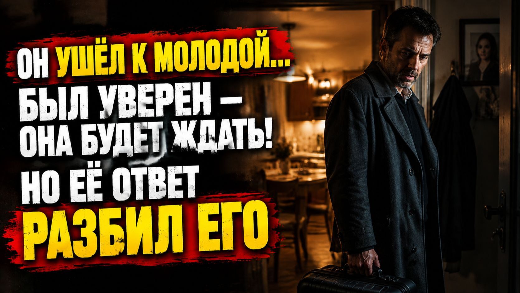 Истории из жизни  Муж ушёл к молодой но вернулся за супом бывшей жены  Аудио рассказы