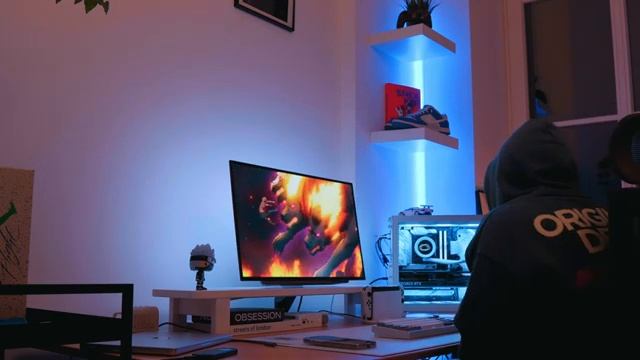  Friday Of A Homebody Gamer  Chill Night At Home With My New Oled Monitor Waiting For Switch 2