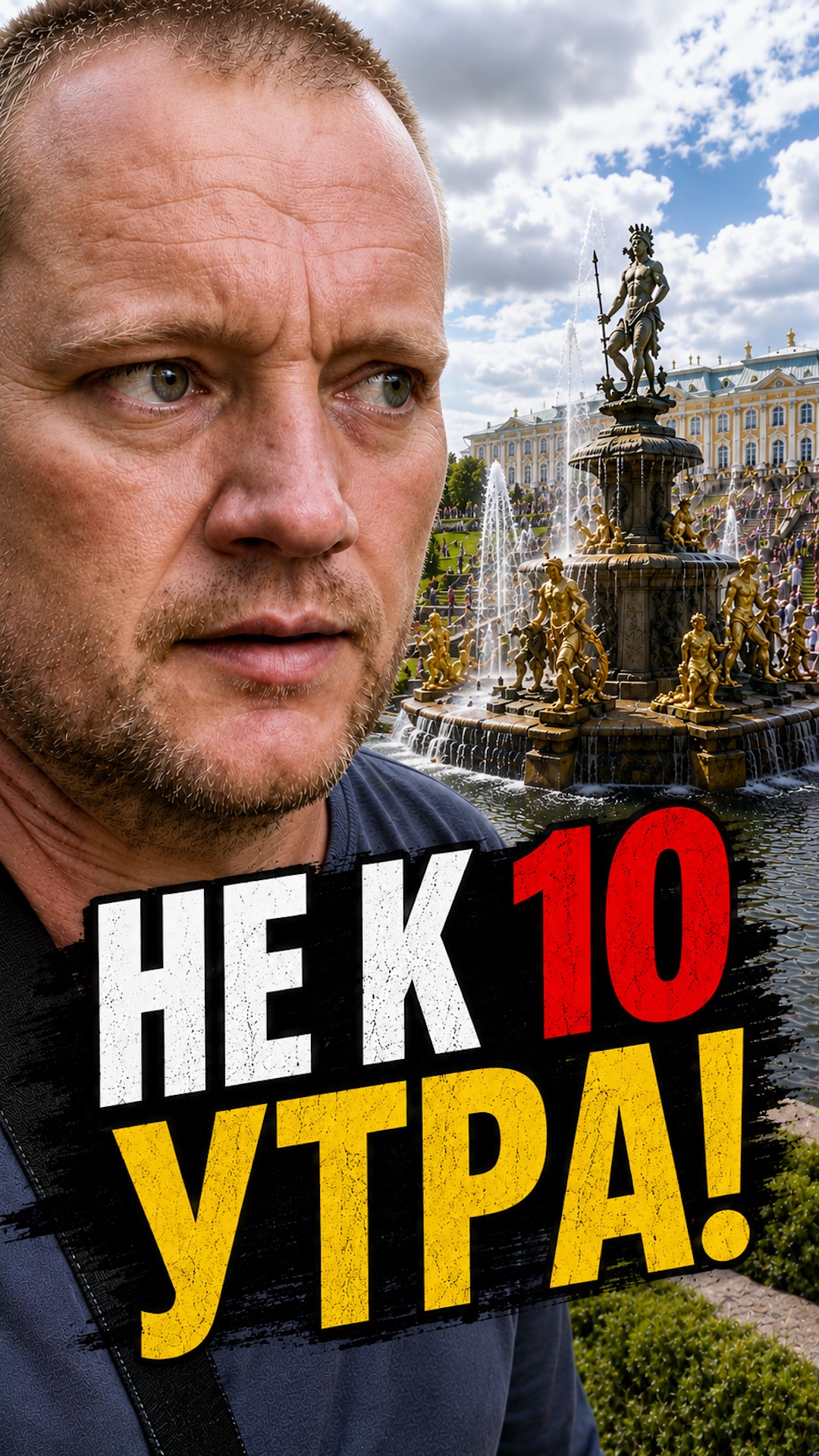 НЕ ПРИЕЗЖАЙТЕ в Петергоф к 10 утра! Секрет комфортной поездки с детьми  Fountain-лайфхак