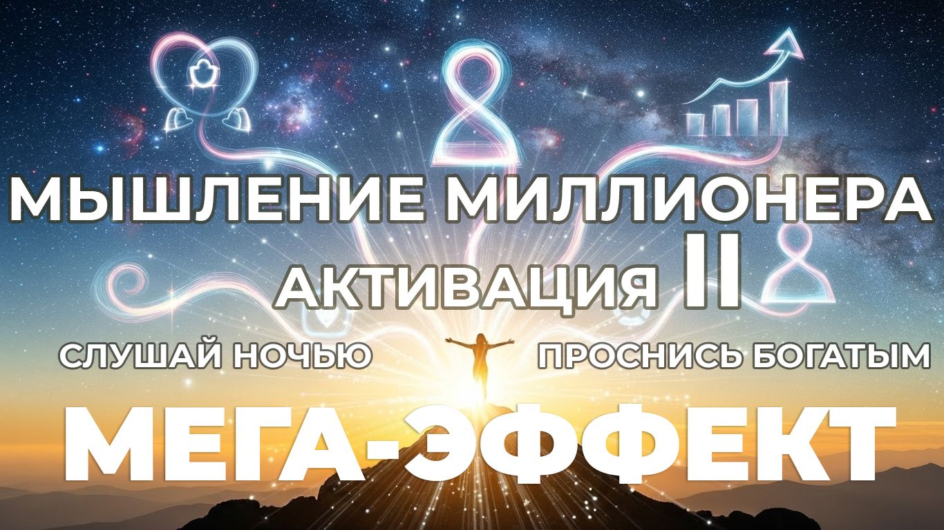 НОЧНЫЕ ГИПНОТИЧЕСКИЕ АФФИРМАЦИИ  ВИЗУАЛИЗАЦИИ  МЫШЛЕНИЕ МИЛЛИОНЕРА