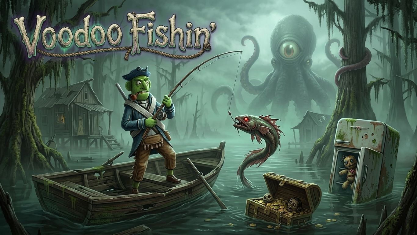 НЕМНОГО ЛУТА И РАЗНЫХ РЫБОВ!!!!VOODOO FISHIN 13