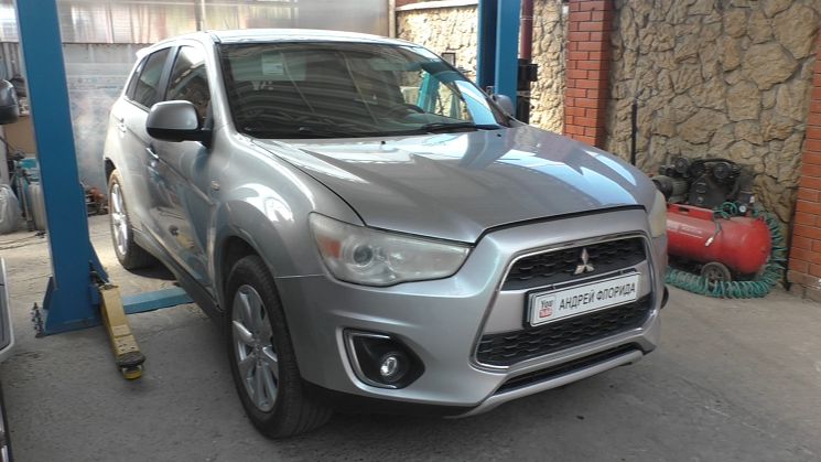 Как восстановить прозрачность фар на Mitsubishi Outlander Sport 20 Мицубиси Аутлендер 2014