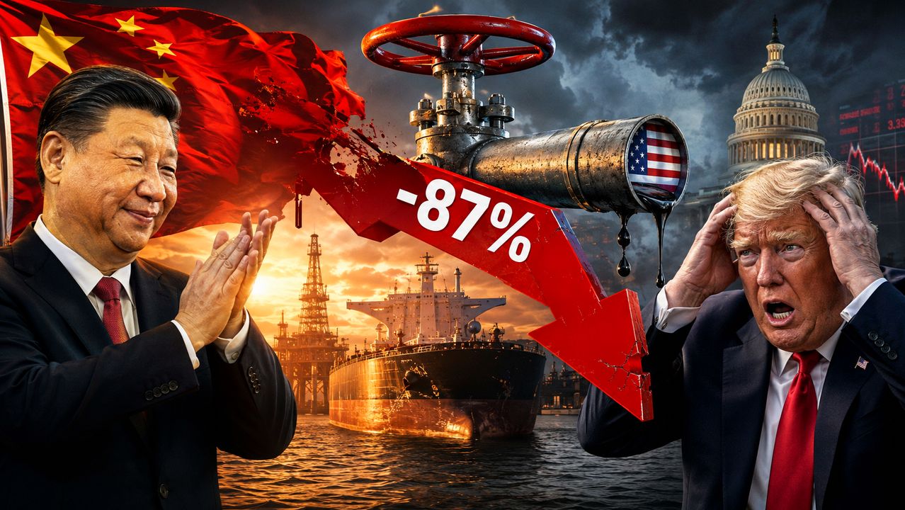 U.S. In Panic China Cuts American Oil Imports By 87  Overnight