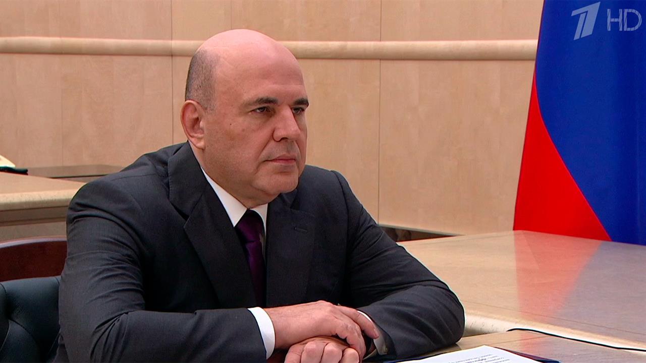 Михаил Мишустин провел встречу с главой Федерального казначейства Романом Артюхиным.