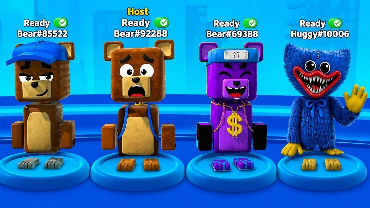 ОХОТА ЗА НАКЛЕЙКАМИ Приключение Супер МедведяSuper Bear Adventure