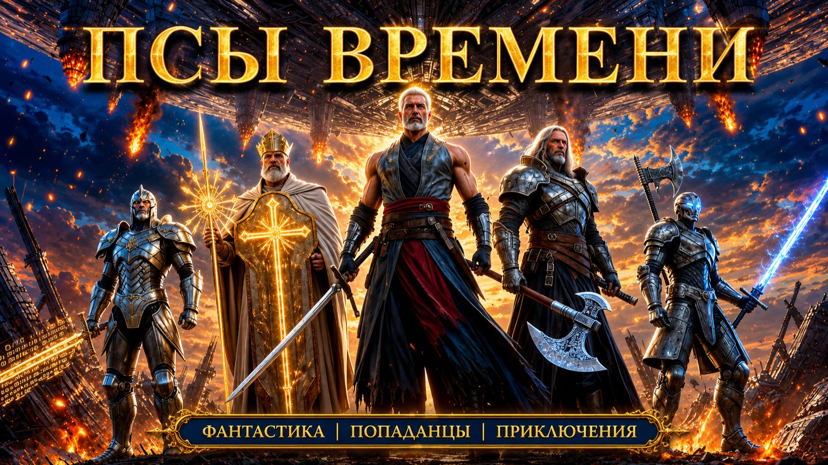 ПСЫ ВРЕМЕНИ  КНИГА 1 ЧАСТЬ 1 из 3  ПОПАДАНЦЫ  АУДИОКНИГА  ФАНТАСТИКА  ПРИКЛЮЧЕНИЯ