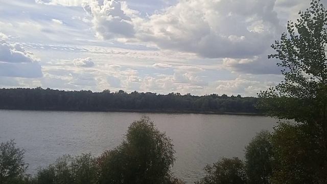 Красивейшие облака мира! Река Иртыш! Сибирь!