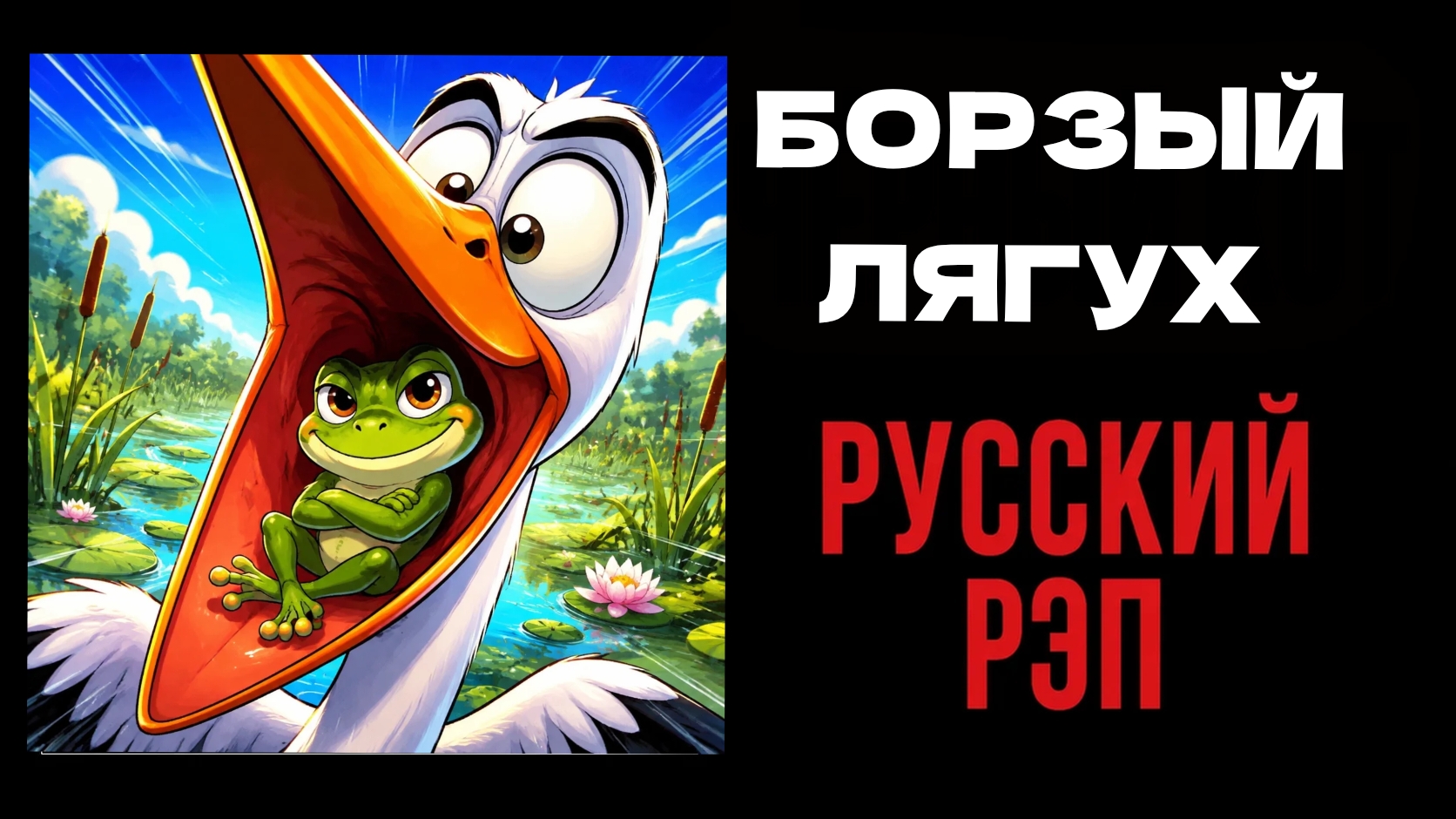 КоГДА - Борзый лягух  Рэп басня песня