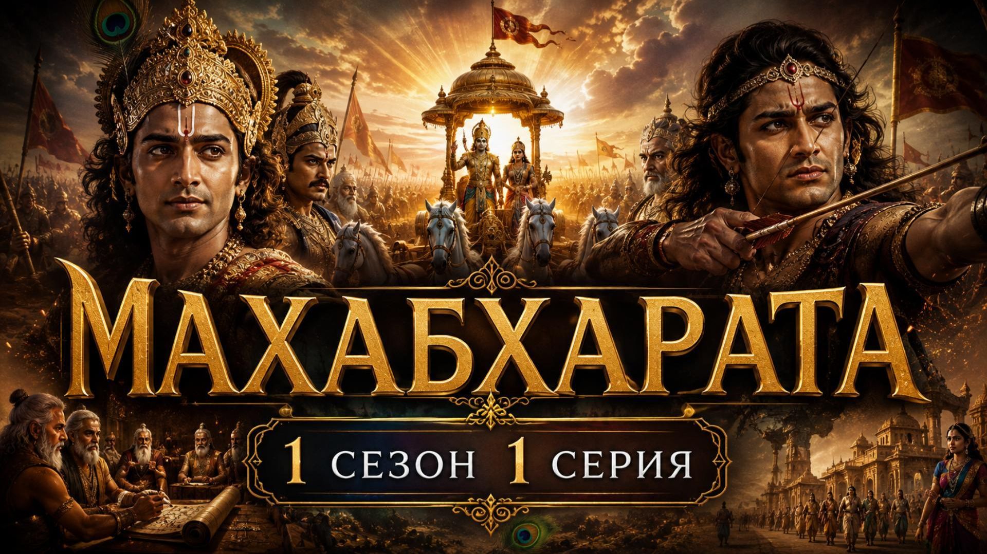 Махабхарата 1 сезон 1 серияИстории о Господе Кришне!