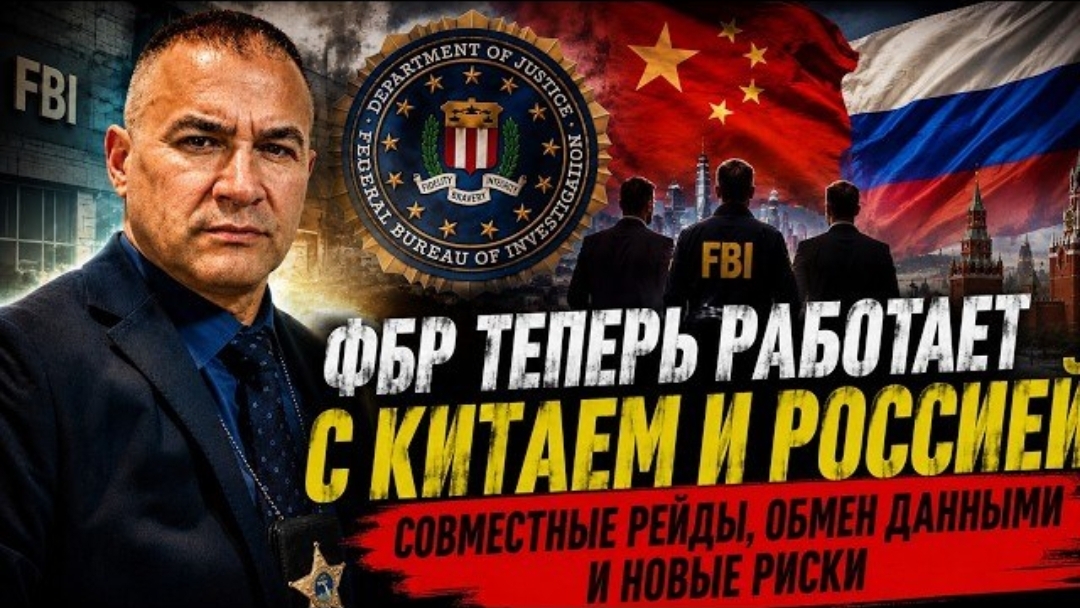 ФБР теперь работает с Китаем и Россией: совместные рейды обмен данными и новые риски!
