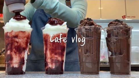Один день из кафе. Вкусный и свежий кофе