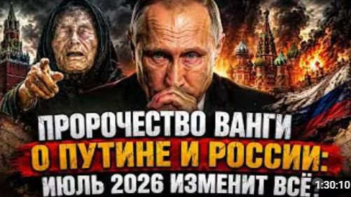 ВАНГА О ПУТИНЕ ЭТО СЛУЧИТСЯ УЖЕ В ИЮЛЕ 2026