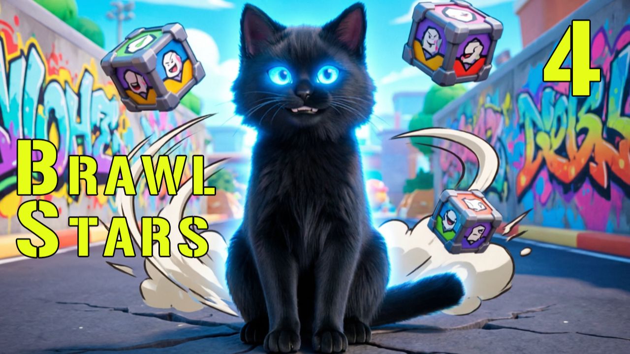 СУПЕР КОТ  Brawl Stars 4