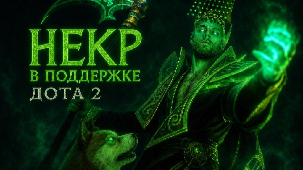 Некр в поддержке  DOTA 2