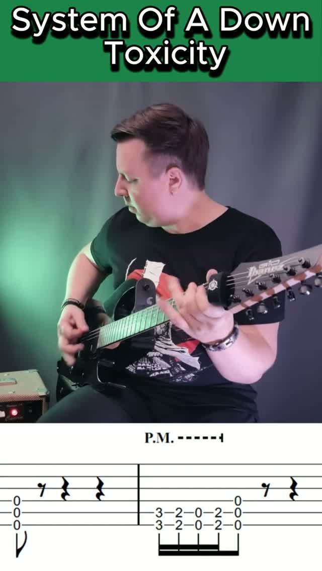 System Of A Down  Toxicity  Guitar Cover  TAB