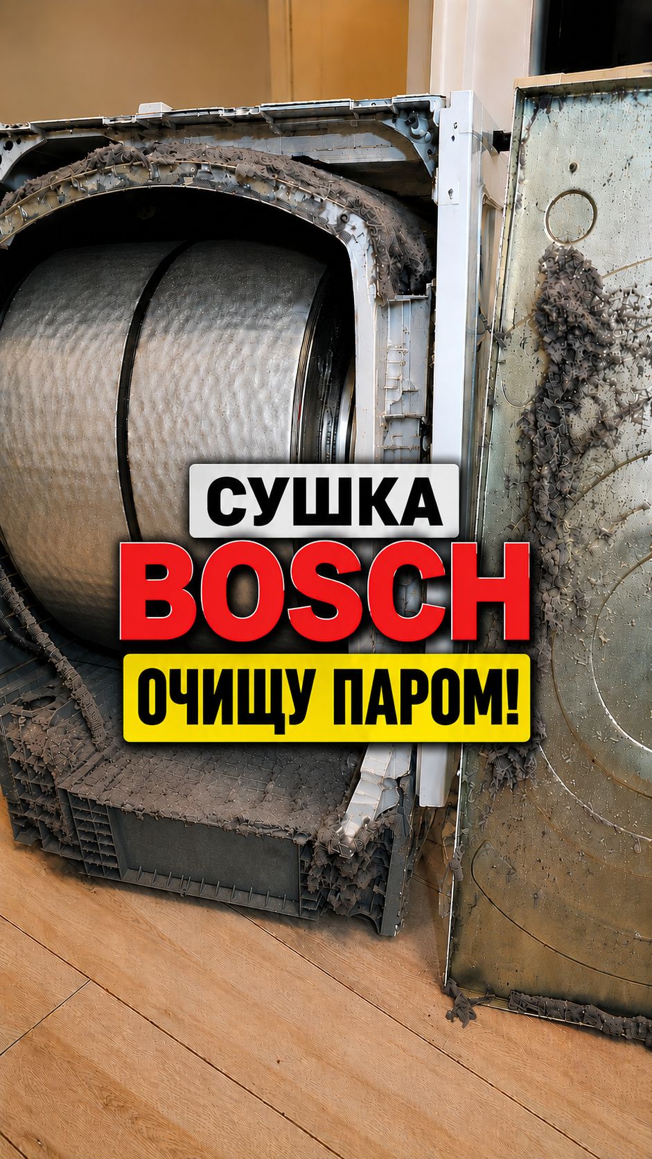Сушильная машина Bosch WTR85V20OE Serie 4 - профессиональная чистка с разбором на дому в Москве