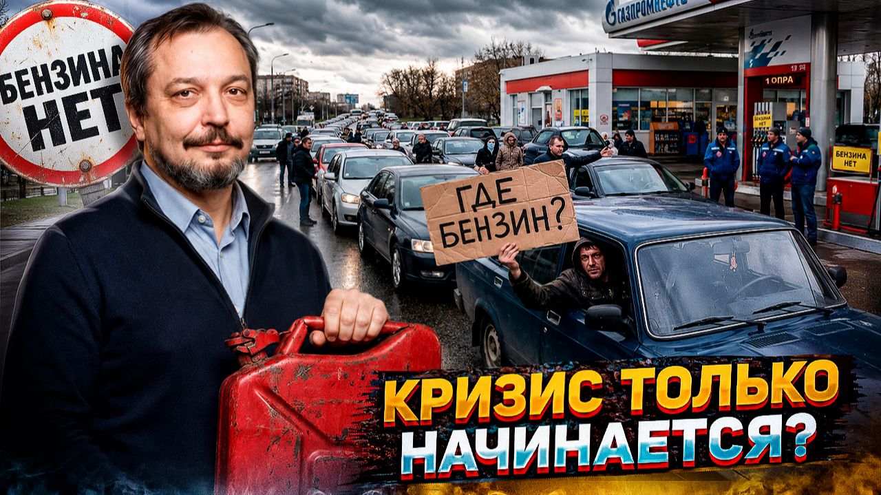 Дефицит топлива и рост цен_ Полный разбор топливного рынка и автопарка РФ